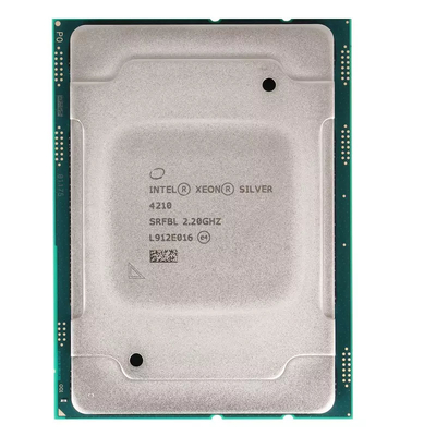 Intel Xeon Silver 4210 2.2 G INTEL CPU প্রসেসর 10 Core 13.75M ক্যাশে