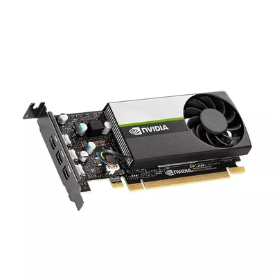 NVIDIA T400 4GB 2GB GDDR6 Geforce গ্রাফিক কার্ড থ্রি মিনি ডিসপ্লে পোর্ট