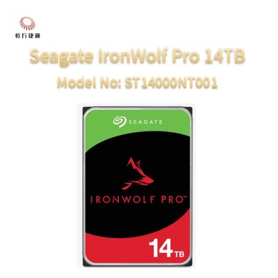 সিগেট আইরনউলফ প্রো 14TB মডেল নংঃ ST14000NT001