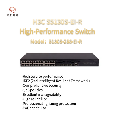 H3C S5130S-EI-R 5130S-28S-EI-R  Next-Generation High-Performance Gigabit Ethernet Switch