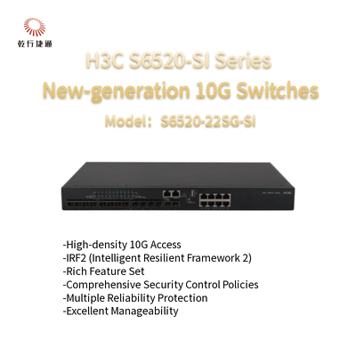 H3C S6520-SI সিরিজ S6520-22SG-SI নতুন প্রজন্মের 10G সুইচ