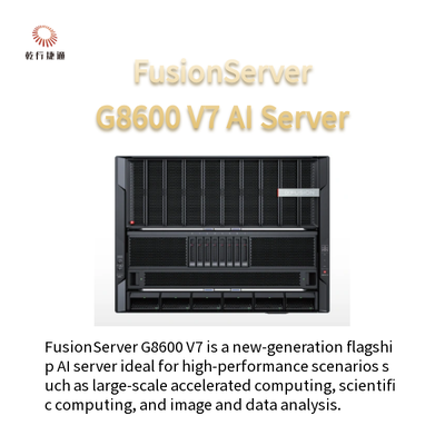 FusionServer G8600 V7 8U AI সার্ভার 2 x 4th/5th Gen Intel Xeon Scalable প্রসেসর