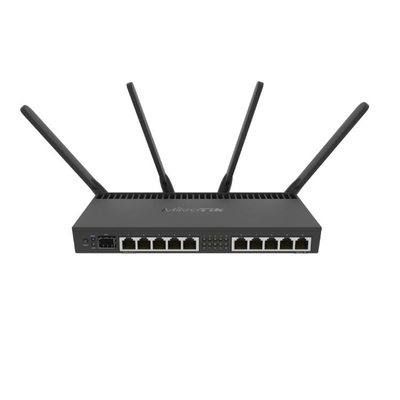 SFP+ 10Gbps MikroTik RB4011 Quad Core 1.4Ghz CPU Mikrotik রাউটার Rb4011