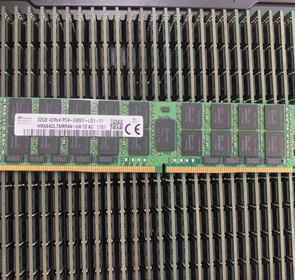 Hynix 64GB সার্ভার মেমরি RAM ডুয়াল র‍্যাঙ্ক x4 DDR4-3200 মেমরি REG RDIMM ECC