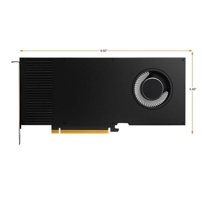 NVIDIA RTX A4000 রে ট্রেসিং গ্রাফিক্স কার্ড 16GB GDDR6 256 বিট 448GB/S একক স্লট GPU
