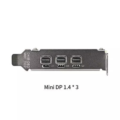 NVIDIA T400 4GB 2GB GDDR6 Geforce গ্রাফিক কার্ড থ্রি মিনি ডিসপ্লে পোর্ট