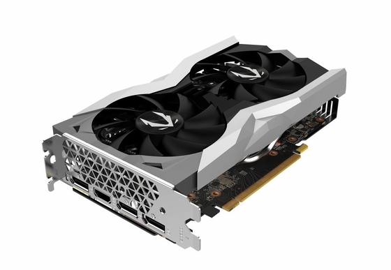 14Gbps 6GB Geforce গ্রাফিক কার্ড ZOTAC গেমিং GeForce RTX 2060 টুইন ফ্যান
