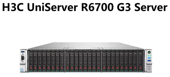 26 SFF ড্রাইভ স্টোরেজ সার্ভার UniServer R6700 G3 48 DDR4 4 সকেট র্যাক সার্ভার