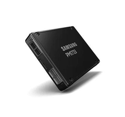 PCIe Gen4 X4 NVMe U.2 2.5 ইঞ্চি অভ্যন্তরীণ SSD Samsung PM1733 SSD 3.84TB