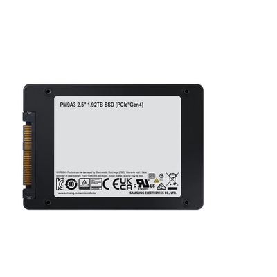 PM9A3 Samsung সলিড স্টেট ড্রাইভ SSD 2.5 U.2 NVME GEN 4 1.92TB