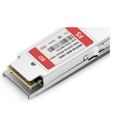 QSFP28-BIDI-100G সিসকো মাল্টিমোড Sfp 100GBASE-SR BiDi QSFP28 SWDM4 100m DOM ডুপ্লেক্স এলসি