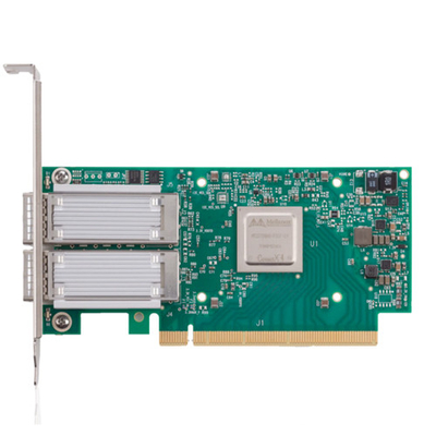 এক্স-৪ এলএক্স এন ইথারনেট অ্যাডাপ্টার কার্ড MCX4121A-ACAT GPU 2×25GbE SFP28 PCIe 3.0×8 সংযোগ