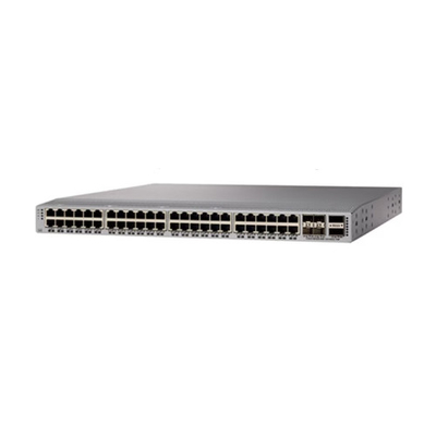 N9K-C9348GC-FXP 4 কোর সুইচ সিসকো 1 আরজে -45 এবং 1 এসএফপি + 54 পোর্ট 10 গিগাবাইট