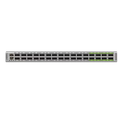 N9K-C9332D-GX2B সিসকো 10 গিগাবাইট ইথারনেট সুইচ 32 পি 400/100-জিবিপিএস কিউএসএফপি-ডিডি পোর্ট এবং 2 পি 1/10 এসএফপি + পোর্ট সহ