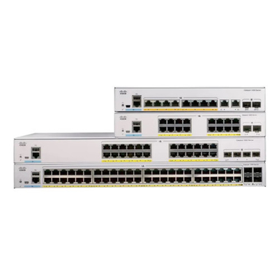 C1000-48P-4G-L 48 পোর্ট অ্যাক্সেস সুইচ RJ45 PoE+ 370W 104Gbps 77.38Mpps