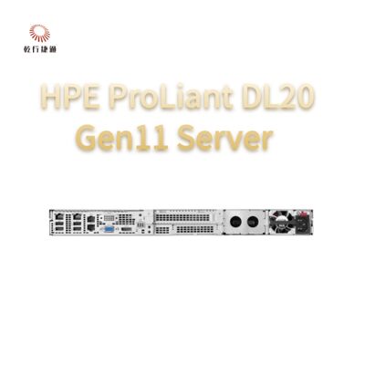 HPE ProLiant DL20 Gen11 র্যাক সার্ভার, ফ্ল্যাশ স্টোরেজ সিস্টেম, এক্সন সিপিইউ সার্ভার