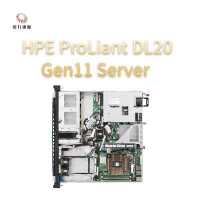 HPE ProLiant DL20 Gen11 র্যাক সার্ভার, ফ্ল্যাশ স্টোরেজ সিস্টেম, এক্সন সিপিইউ সার্ভার
