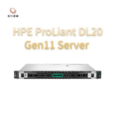 HPE ProLiant DL20 Gen11 র্যাক সার্ভার,ফ্ল্যাশ স্টোরেজ সিস্টেম,1U র্যাকমাউন্ট সার্ভার বিক্রয়
