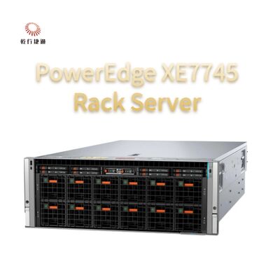 PowerEdge XE7745 র্যাক সার্ভার নমনীয় এআই ত্বরণ PowerEdge XE7745 অনুমান এবং মডেল সূক্ষ্ম সমন্বয় জন্য নমনীয় বায়ু-শীতল PCIe GPU কনফিগারেশন সঙ্গে এন্টারপ্রাইজ এআই অন্তর্দৃষ্টি ক্ষমতায়ন