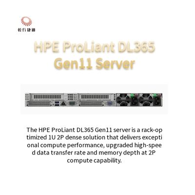 HPE ProLiant DL365 Gen11 সার্ভার 1U 2P ডেন্স সলিউশন স্কেলেবল সার্ভার ক্রমবর্ধমান ব্যবসার জন্য