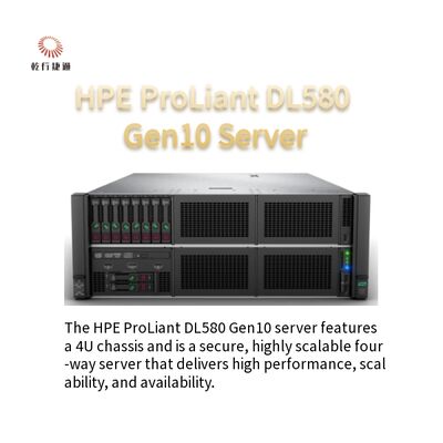 HPE DL580 Gen10 4U র্যাক সার্ভার Xeon Gold 5218R CPU 32/64GB মেমরি