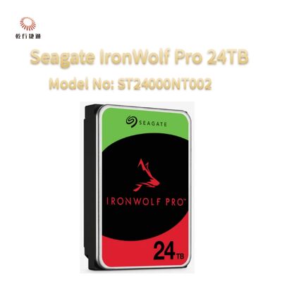 সিগেট আইরনউলফ প্রো ২৪টিবি মডেল নংঃ ST24000NT002