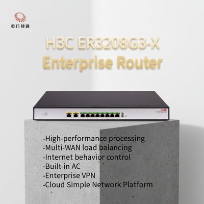 H3C ER3208G3-X নতুন প্রজন্মের উচ্চ-কার্যকারিতা এন্টারপ্রাইজ রাউটার