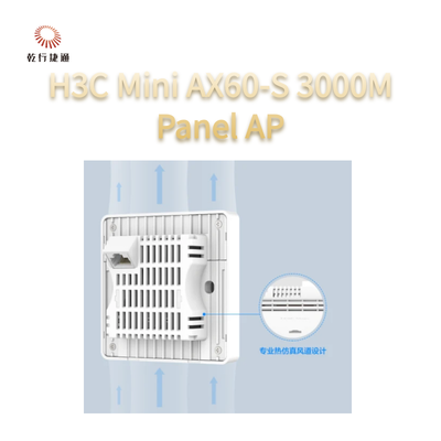H3C মিনি AX60-S সরলীকৃত, 3000M ওয়াল প্যানেল এপি