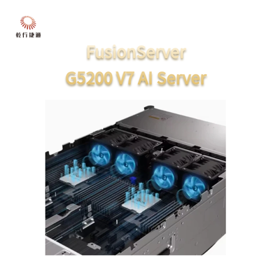 FusionServer G5200 V7 4U এআই সার্ভার1 অথবা 2 x 4th/5th জেনারেট Intel Xeon স্কেলযোগ্য প্রসেসর