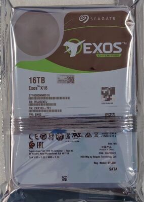 সিগেট ST16000NM001G 16TB HDD SATA 3.5 ইঞ্চি ডিম স্লট
