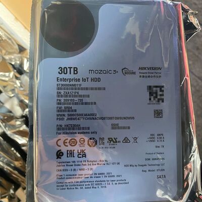 সিগেট এক্সোস এন্টারপ্রাইজ হার্ড ড্রাইভ EXOS 28TB মডেল নংঃ ST30000NM011F