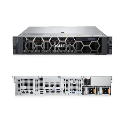 R550 Dell Poweredge সার্ভার H745 800W পাওয়ার 2U র্যাকমাউন্ট কম্পিউটার