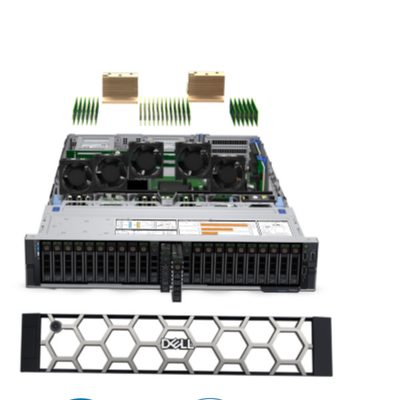শক্তিশালী পাওয়ার এজ R740 সার্ভার 12 x 3.5″ ড্রাইভ